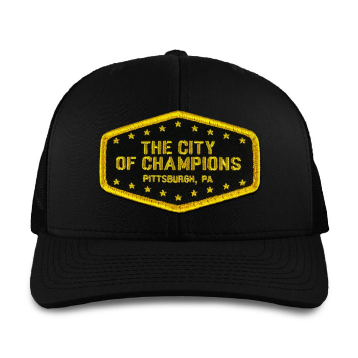 The City of Champions Embroidery Patch Hat