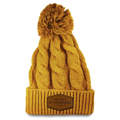 Richardson-141-camel-the-city-of-champions-leather-patch-beanie