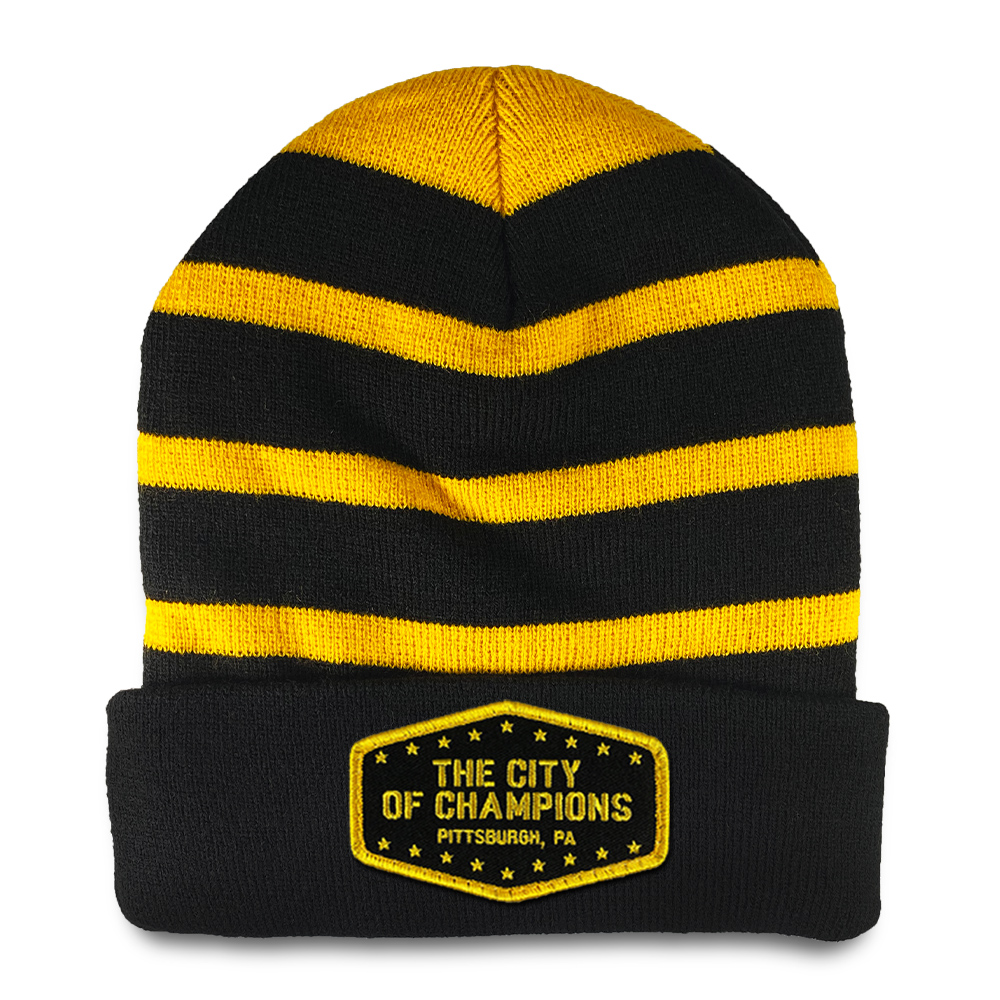 Pittsburgh Steelers Embroidered Winter Beanie Hat