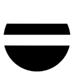 Polyester Fleece Striped Beanie Black White - STC31