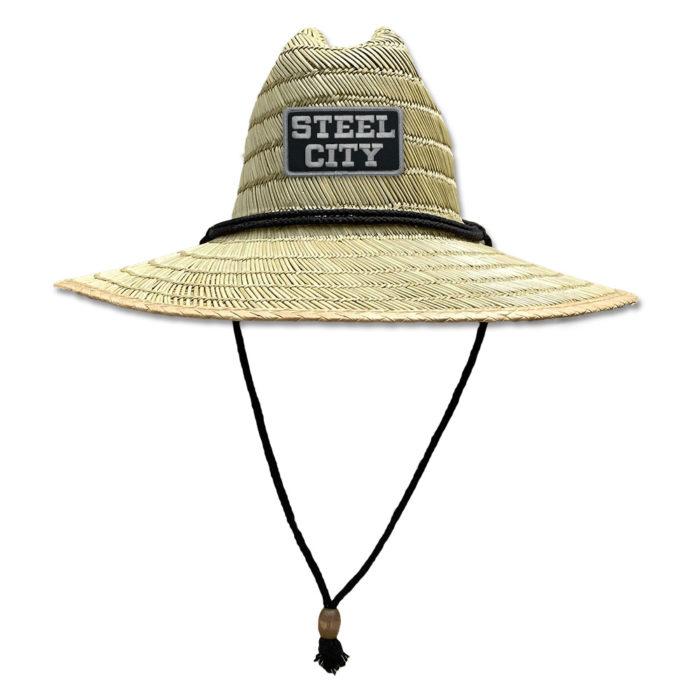 Steel City Embroidery Lifeguard Straw Hat