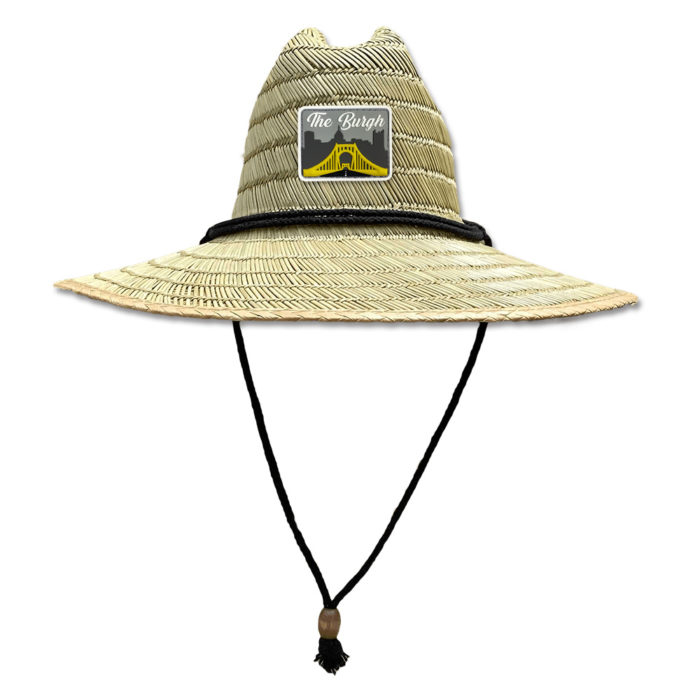 The Burgh 3D PVC Lifeguard Straw Hat