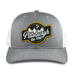 Heather Grey/White Trucker